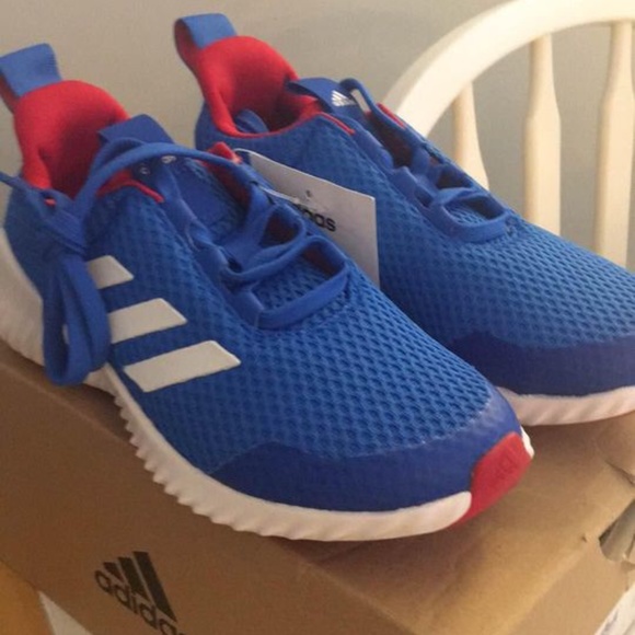 BRAND NEW youth boy girl adidas fortarun shoes size 12 K - Picture 7 of 8